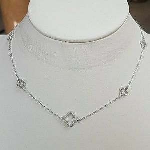 Clover Necklace 16 to 18 inches Adjustable chain